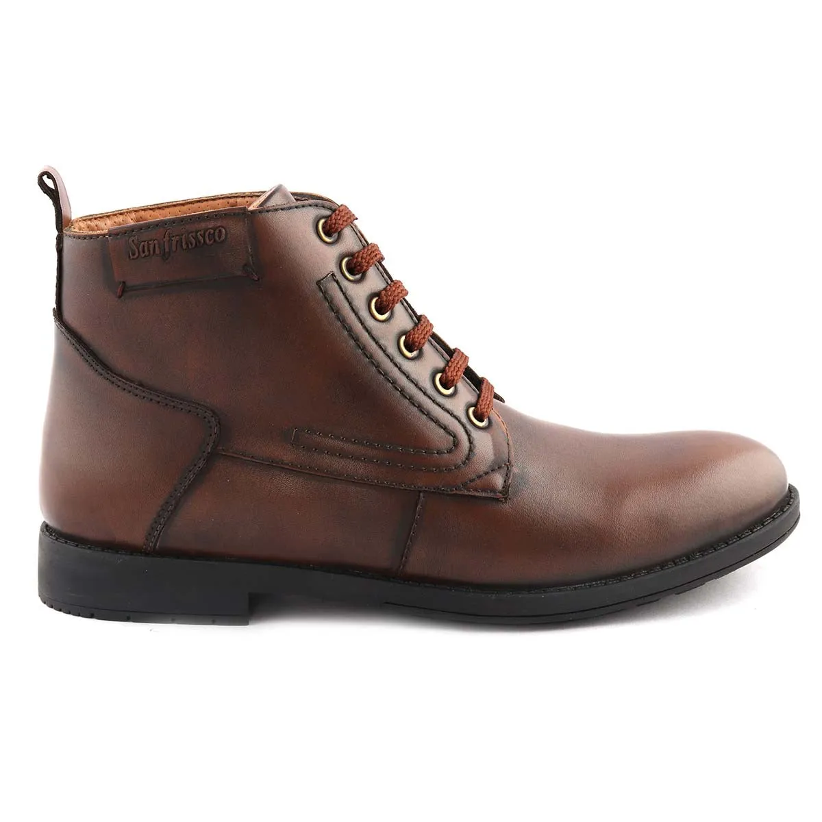 San Frissco Men Tan Casual Shoes Casual Dress Shoes Wide