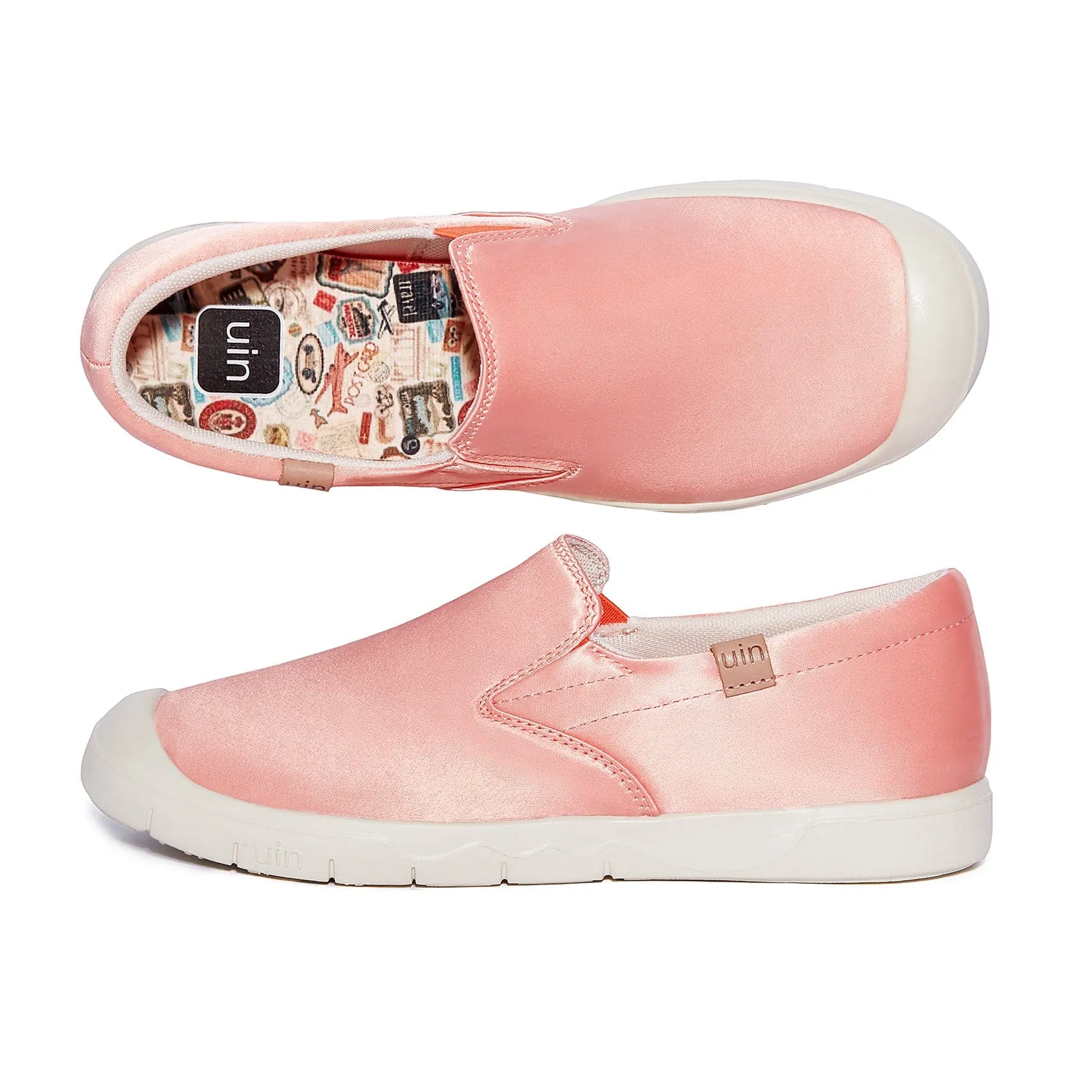 Pink Brush Silk Cadiz I Women Skate Authentic Wrapped Shoe