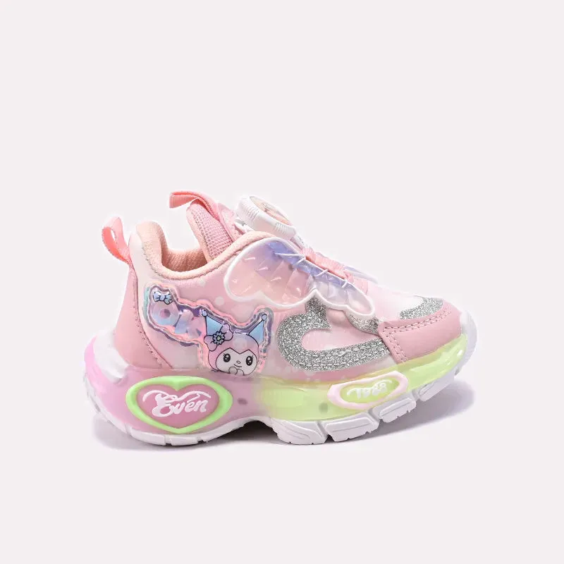 Pink Jogger Shoes for Baby 0750314 Flat Sole Shoes Benefits