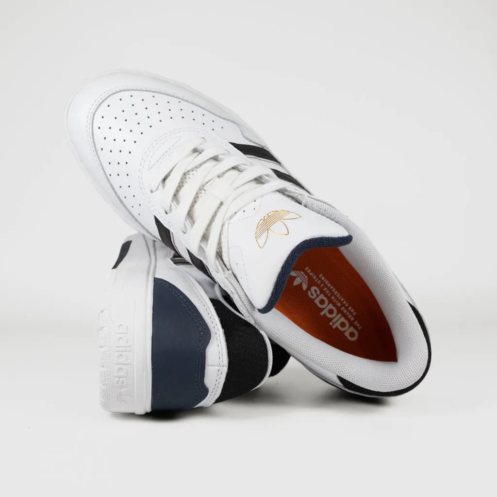 Adidas Skateboarding - Tyshawn II Shoes - Footwear White / Core Black / Collegiate Navy Adidas Shoes Stan Smith