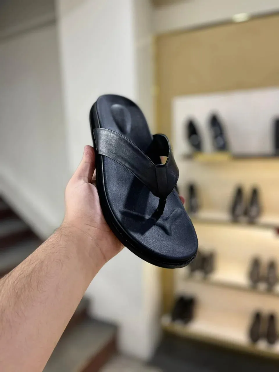 Slides Flip Flops LS Pure Leather Handmade Hawaii - TM 356