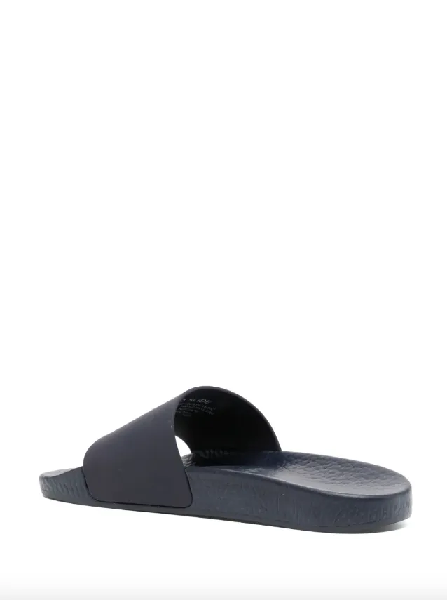 Flat Sandals With Rhinestones Polo Ralph Lauren Signature Pony Slide