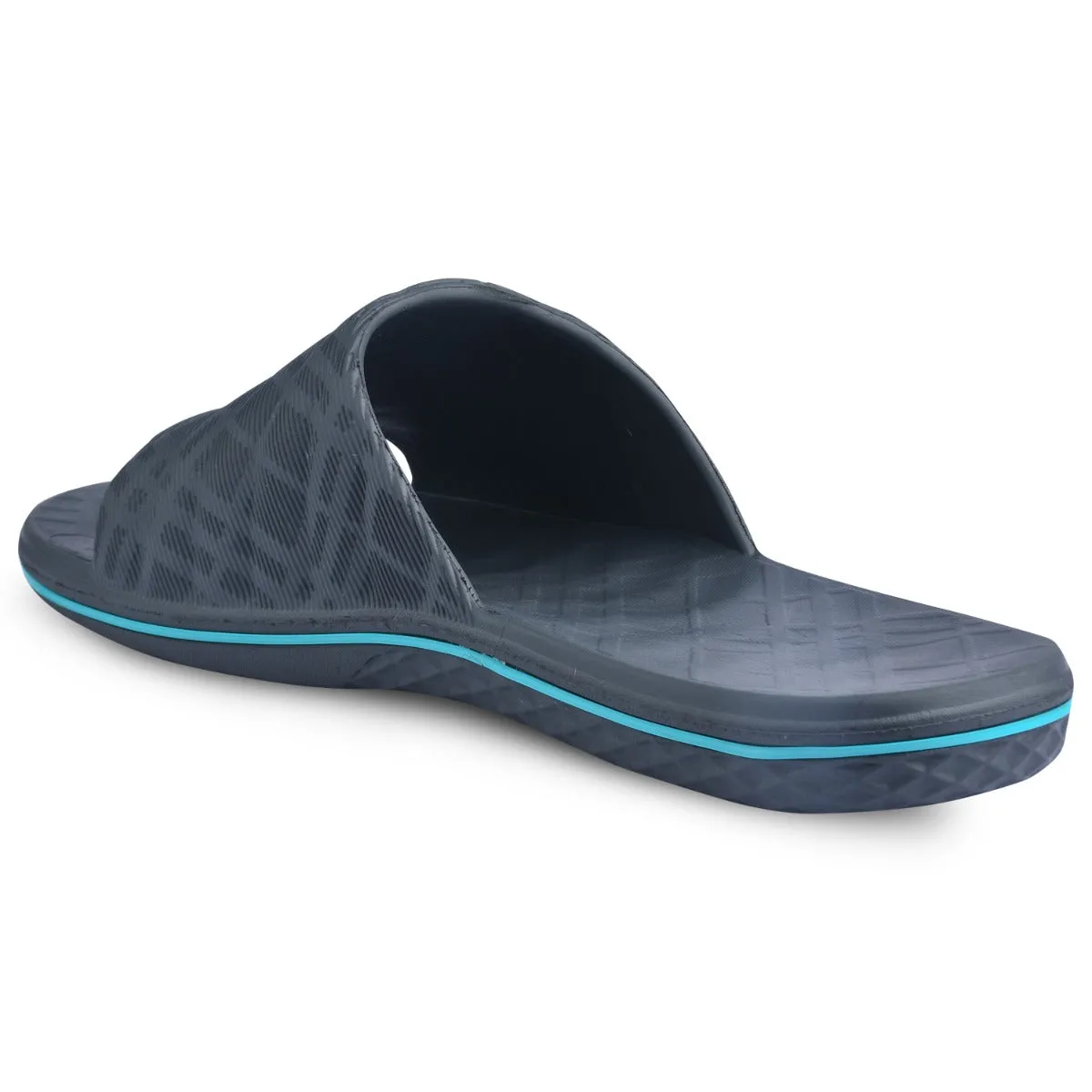 Paragon EVK3402G Men Casual Sliders | Stylish Trendy Lightweight Slides | Casual & Comfortable Slippers | For Everyday Use Flip Flops With Arch Support For Flat Feet