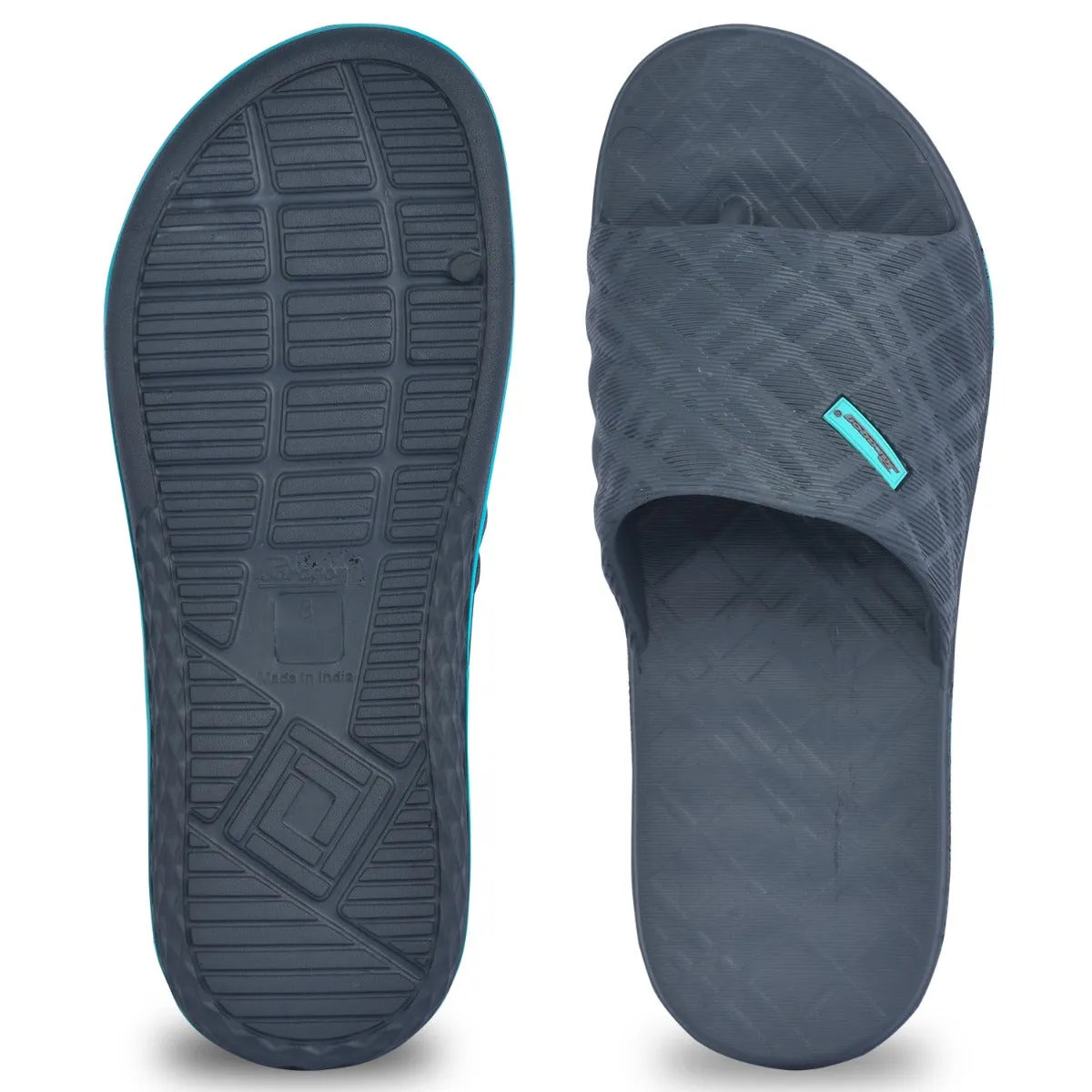 Print On Flip Flops Paragon EVK3402G Men Casual Sliders | Stylish Trendy Lightweight Slides | Casual & Comfortable Slippers | For Everyday Use