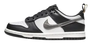 Asic Shoes Online Nike Dunk Low "Black White Metallic" GS