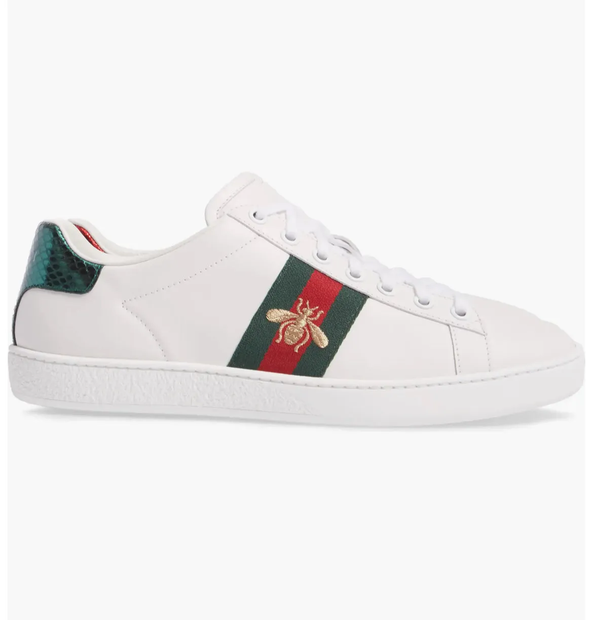 Pre-Order GUCCI Swarovski Womens Ace Bee Sneakers Adidas Zero Running Shoes