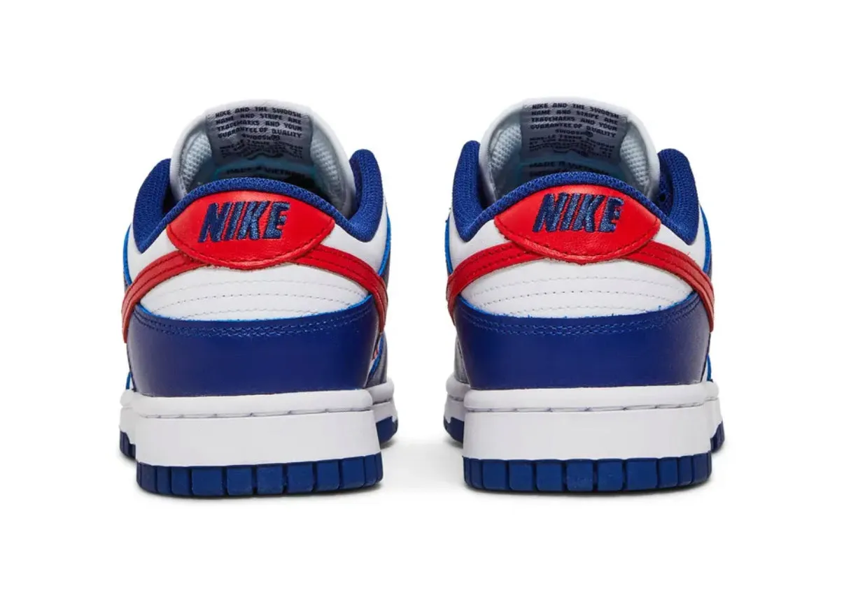 Pre-Order RARE Americana Red Swarovski Womens Nike Dunk Shoes Adidas Canvas Tennis Shoes