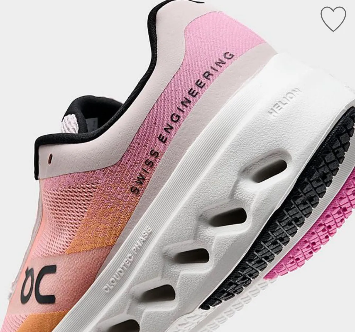 Pace Team Running Shoes Pre-Order Sunset Ombre Swarovski On Cloudsurfer Running Shoes