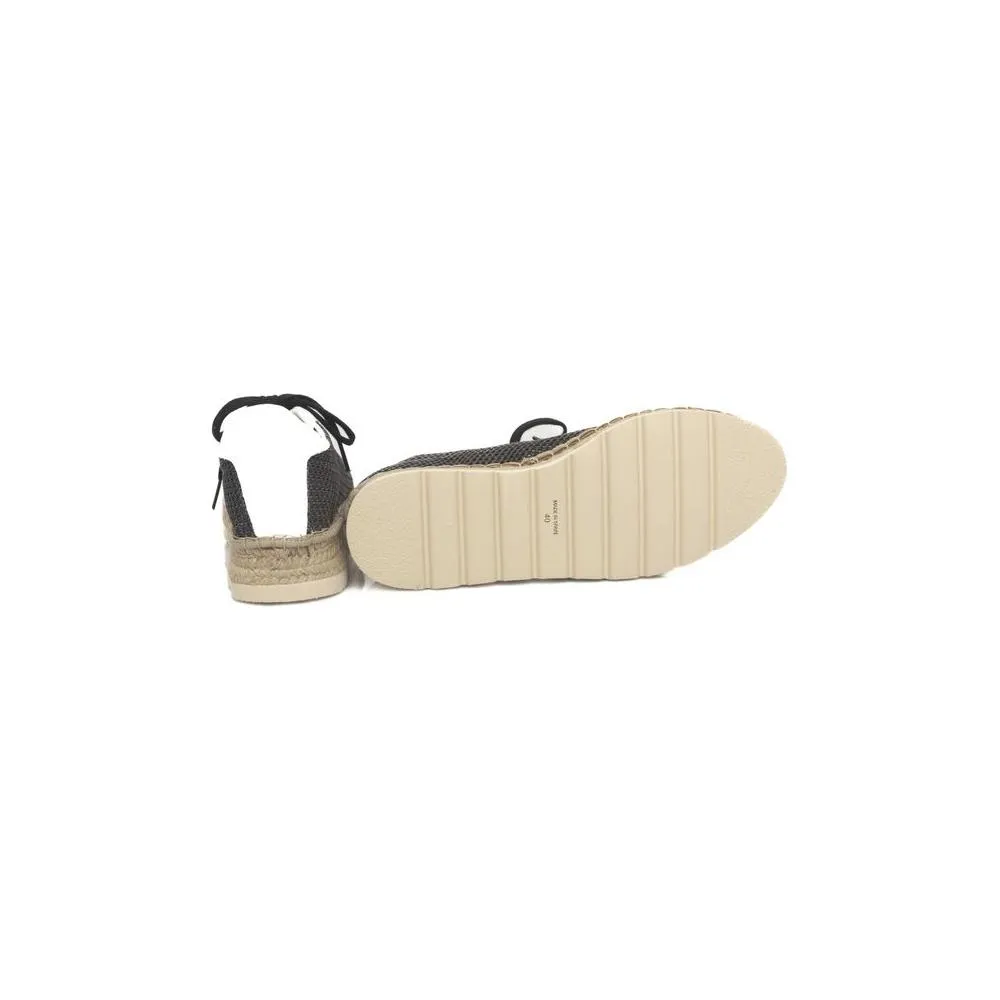 Cerruti 1881 Black Calfskin Men Sneaker Casual Lofer Shoes