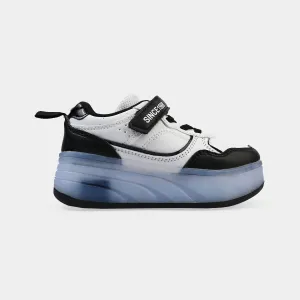 Roller Skate Walking Shoes With Four-wheel & Multi Lights Skate Wide Width