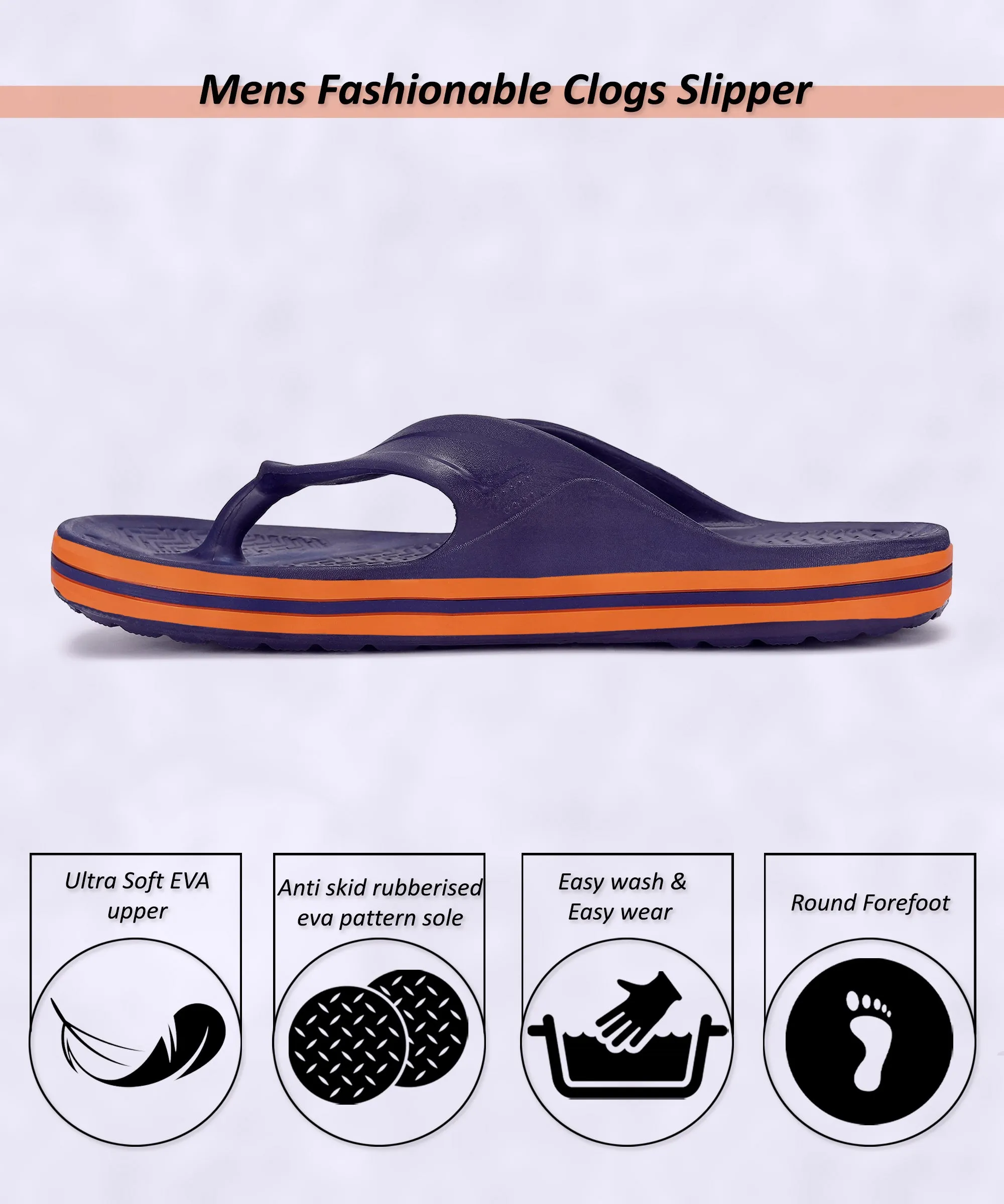 Flip Flops Checkerboard Paragon EVK3414G Men Slippers | Lightweight Flipflops for Indoor & Outdoor | Casual & Comfortable | For Everyday Use