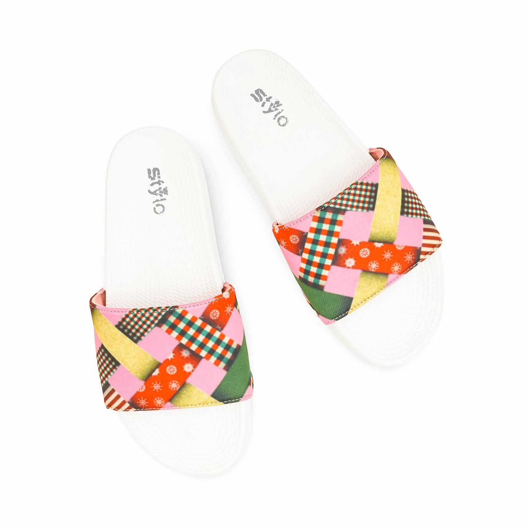 Pink Casual Softy For Women CL9368 Panelled Lace Up Casual Shoes