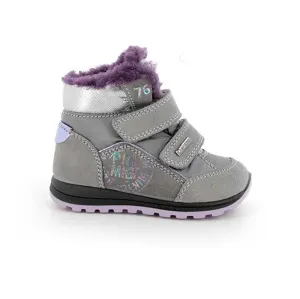 Primigi Toddlerss Grey Shimmer Boot Gore-Tex Waterproof Waterproof Shoe Treatment