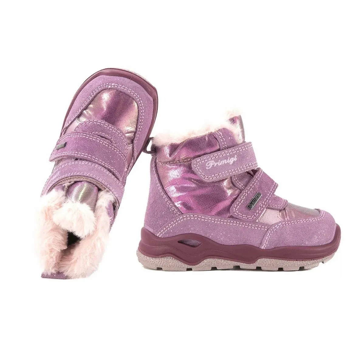 Waterproof Shoes With Candle Wax Primigi Toddlerss (Sizes 22-27) 6861200 Hot Pink Shimmer Gore-Tex Boot