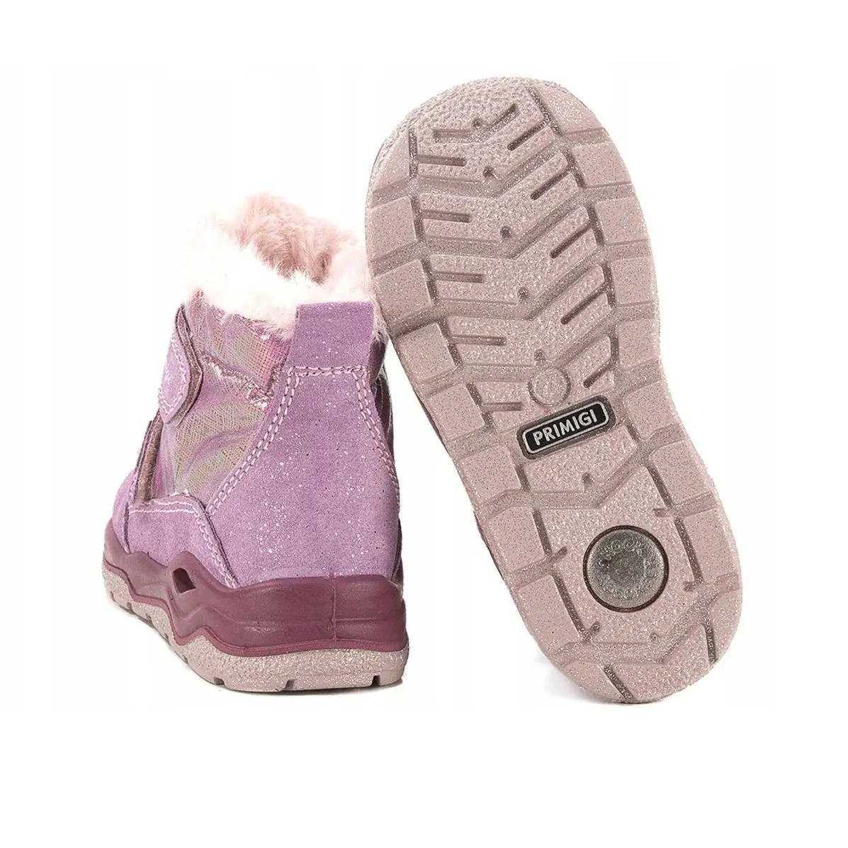 Primigi Toddlerss (Sizes 22-27) 6861200 Hot Pink Shimmer Gore-Tex Boot Waterproof Leather Walking Shoes