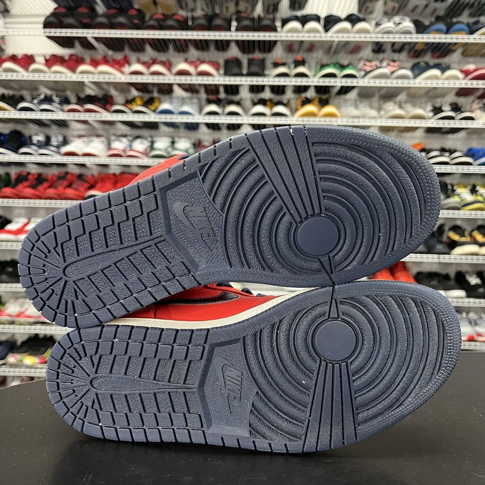 Nike Air Jordan 1 Retro OG High David Letterman 555088-606 Men's Size 10 Asics Gel-quantum 180 3 Running Shoes