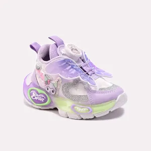 Purple Jogger Shoes for Baby 0750314 Gym Shoes For Flat Sole