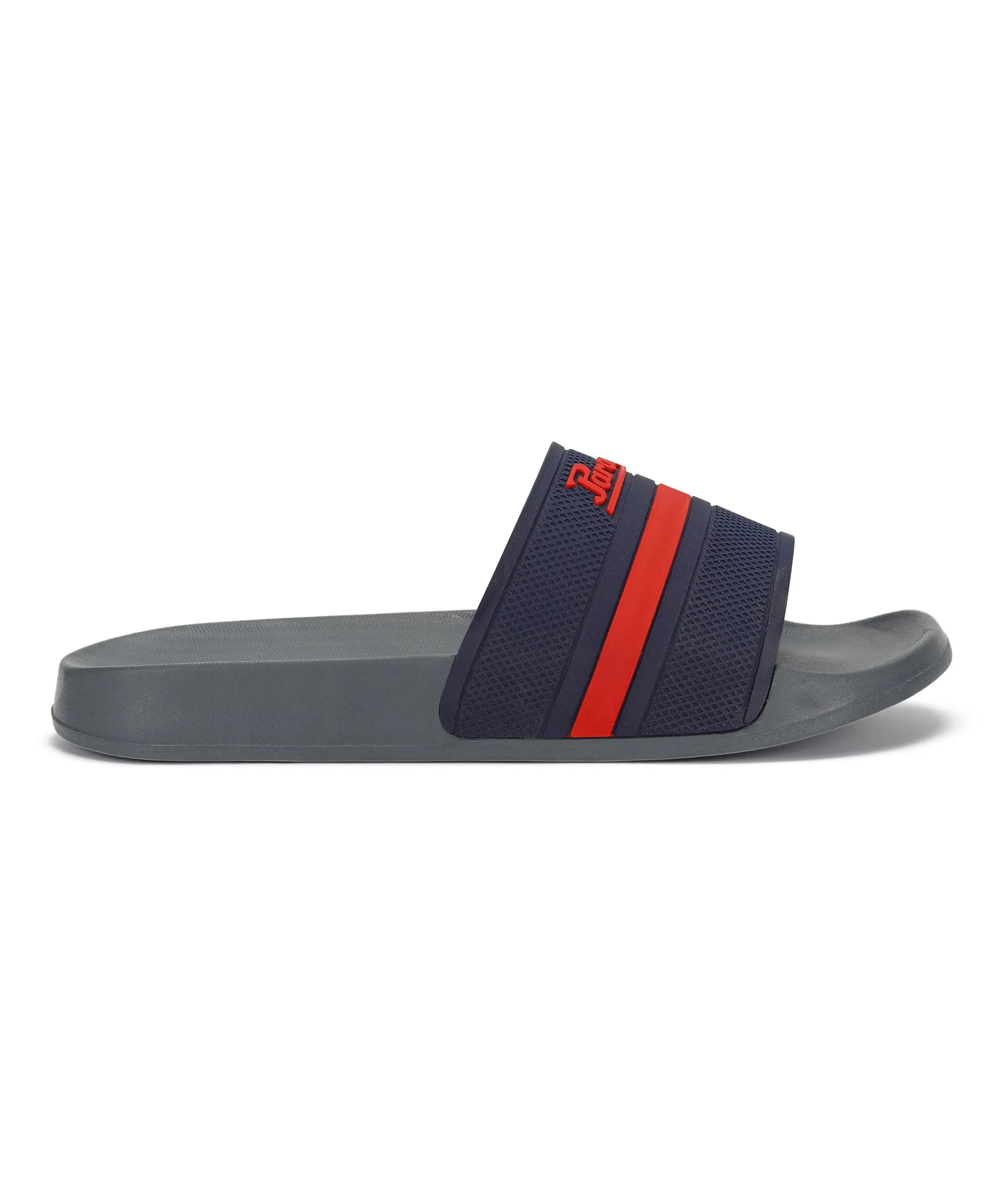 Paragon EVK10917G Men Casual Sliders | Stylish Trendy Lightweight Slides | Casual & Comfortable Slippers | Everyday Use Flip Flops Yoga Mat