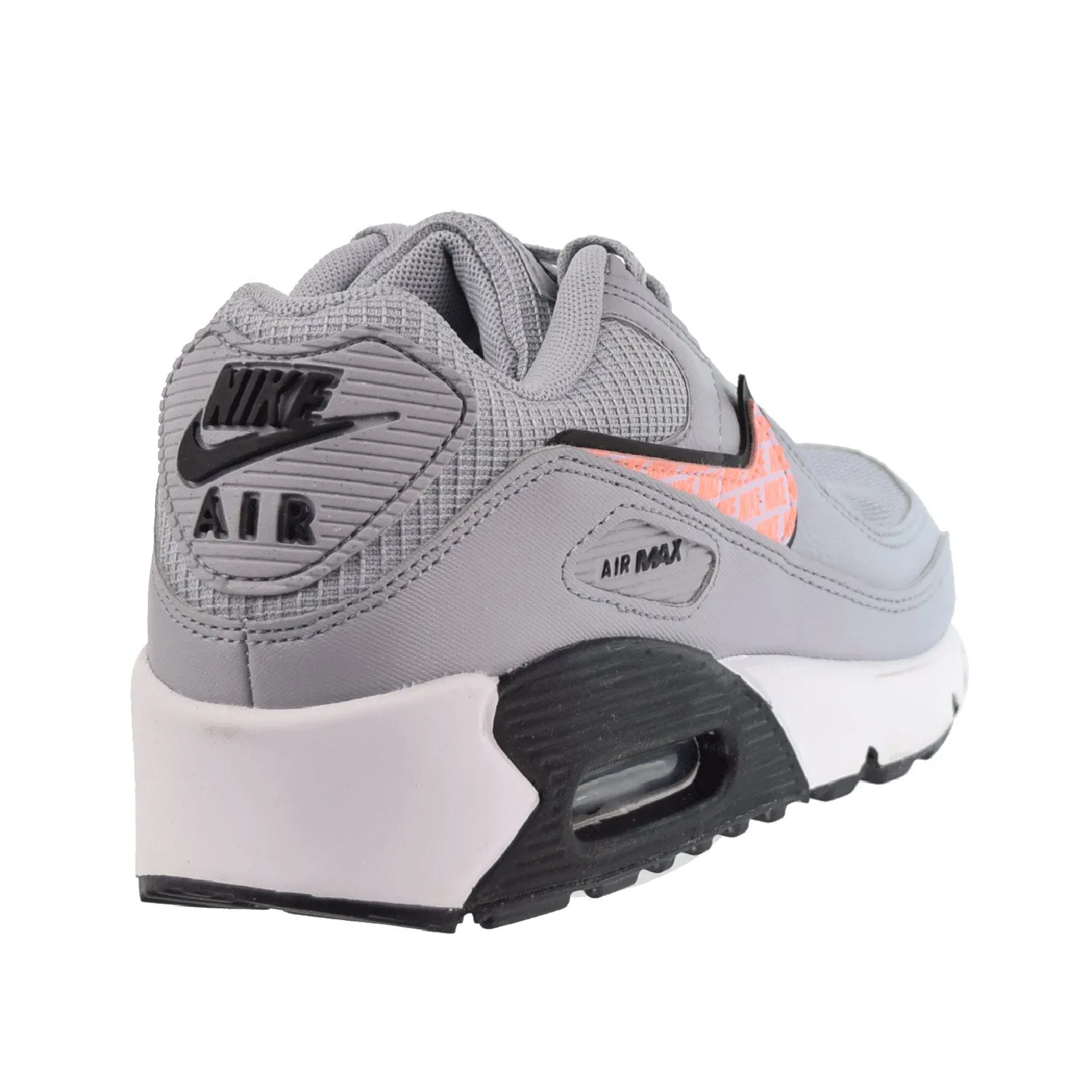 Nike Air Max 90 Next Nature (GS) Big Kids' Shoes Wolf Grey-Doll-Sunset Glowl Best Running Shoes For Flat Feet Reddit