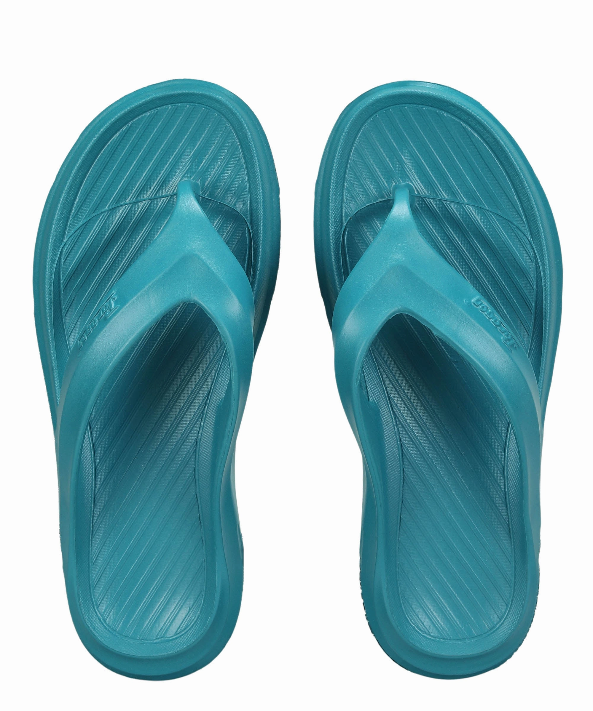 Paragon Men's Lightweight Teal Blue Flip Flops for Everyday Use Plaka Flip Flops