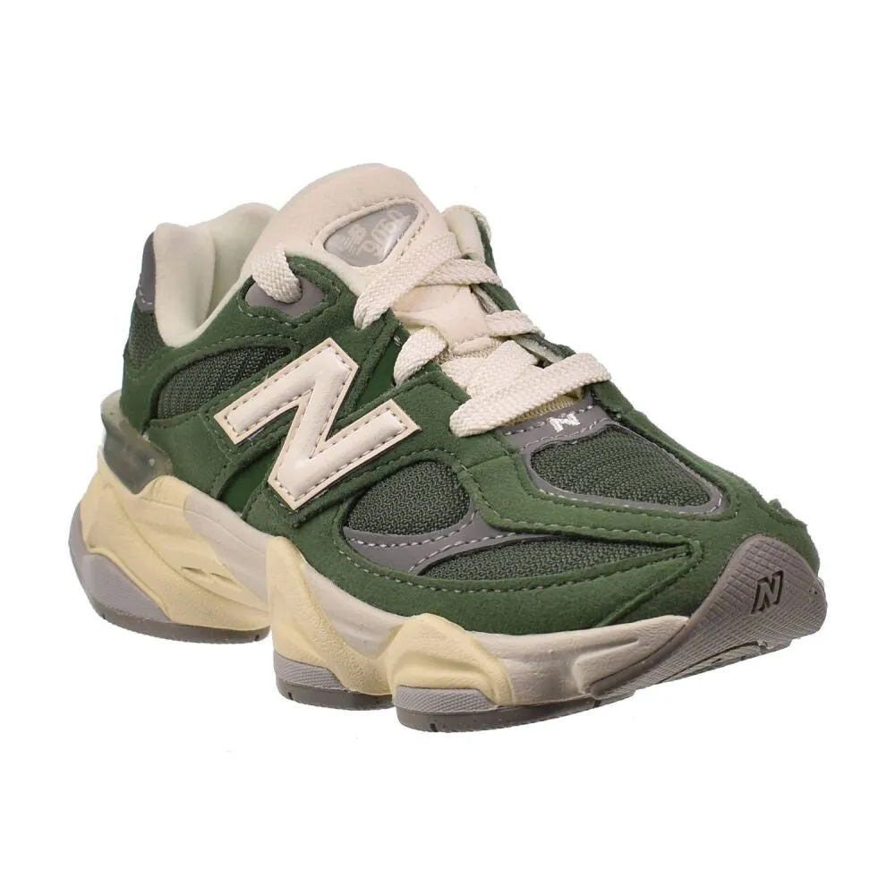 Light Gray Sneakers New Balance 9060 Little Kids' Shoes Green/Beige pc9060-vg