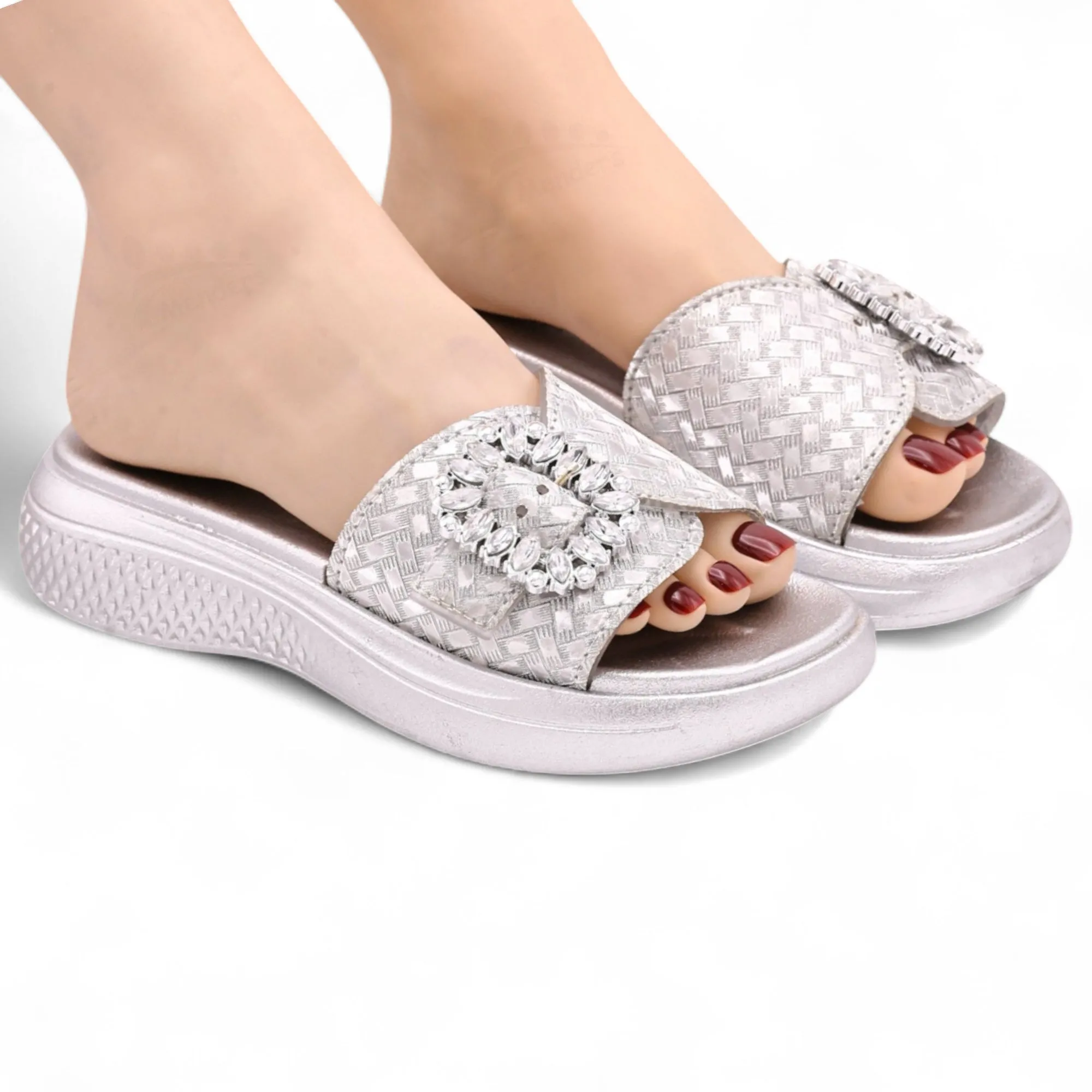 Waterproof And Anti Slip Shoes M0722 buckle slipper -R23-4