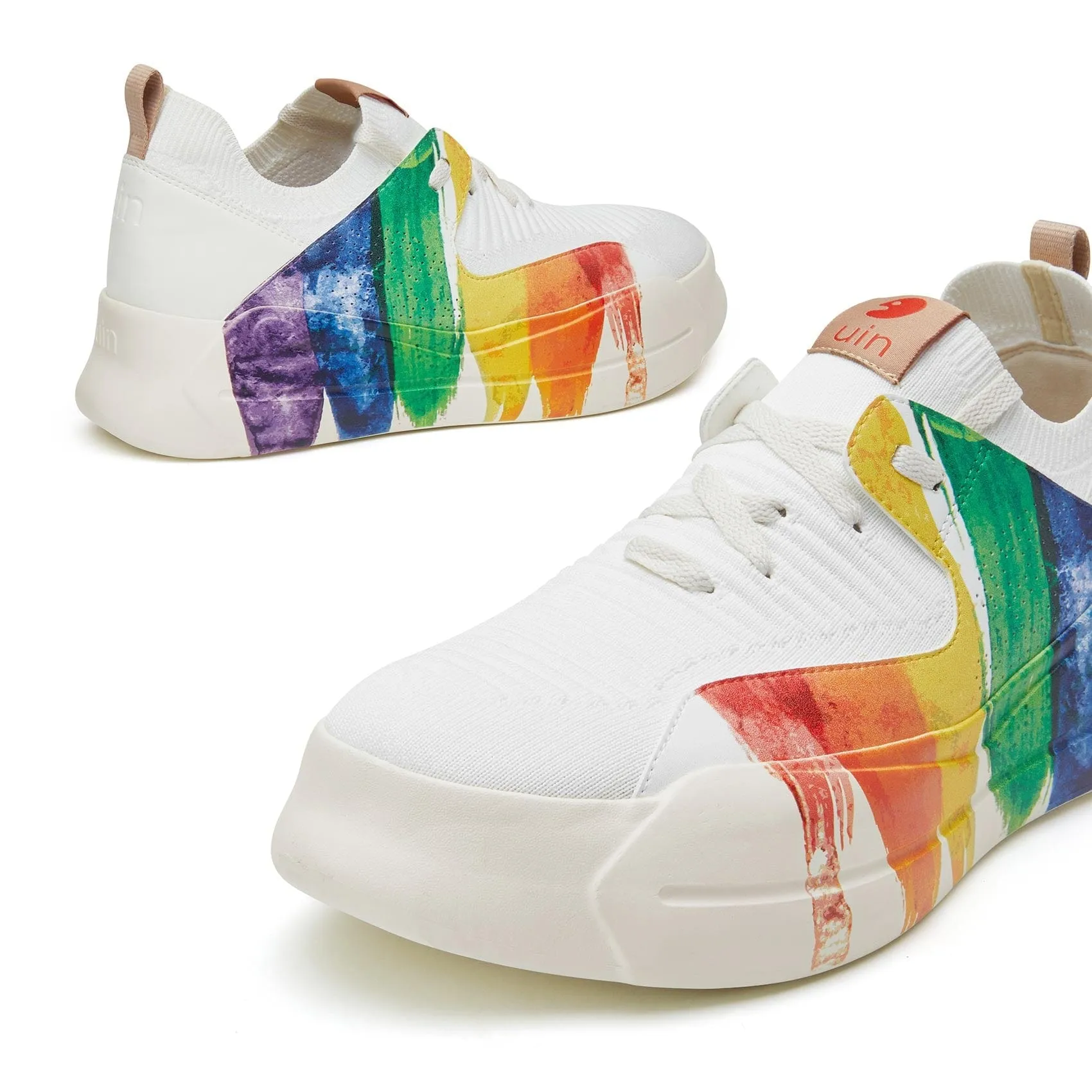 Rainbow Crush Santander II Women Ethically Made Skate Shoes