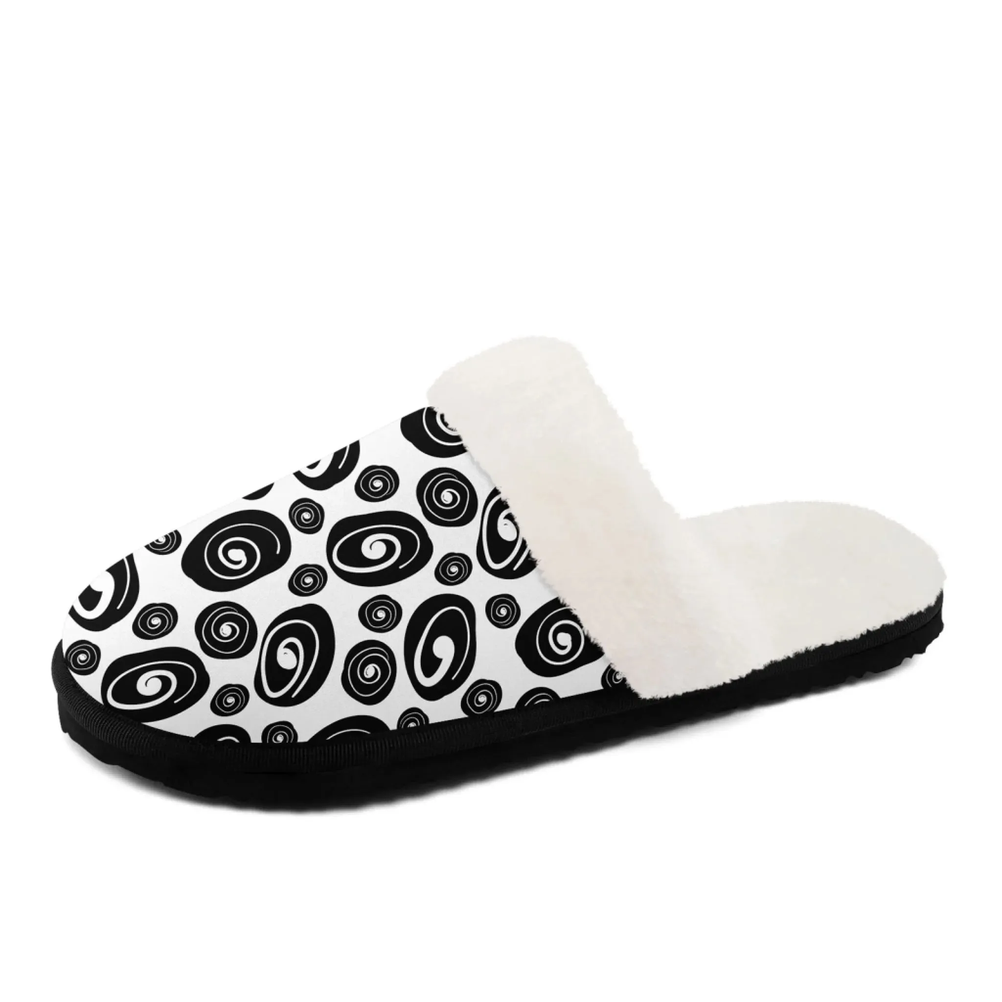 Recovery Plush Slippers with Zen Swirl Print - Post-Yoga/Meditation Style FN089-25028172 Spongebob Slippers
