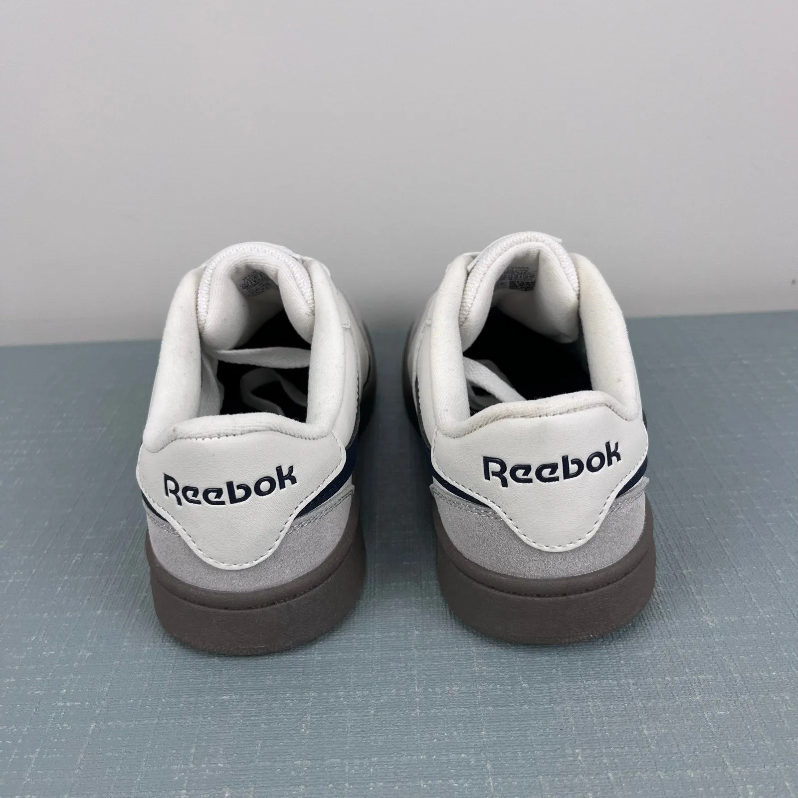 Handball Spezial Sneakers Reebok Kids Forte Lounger Sneakers White Navy Gray 2 NWOT