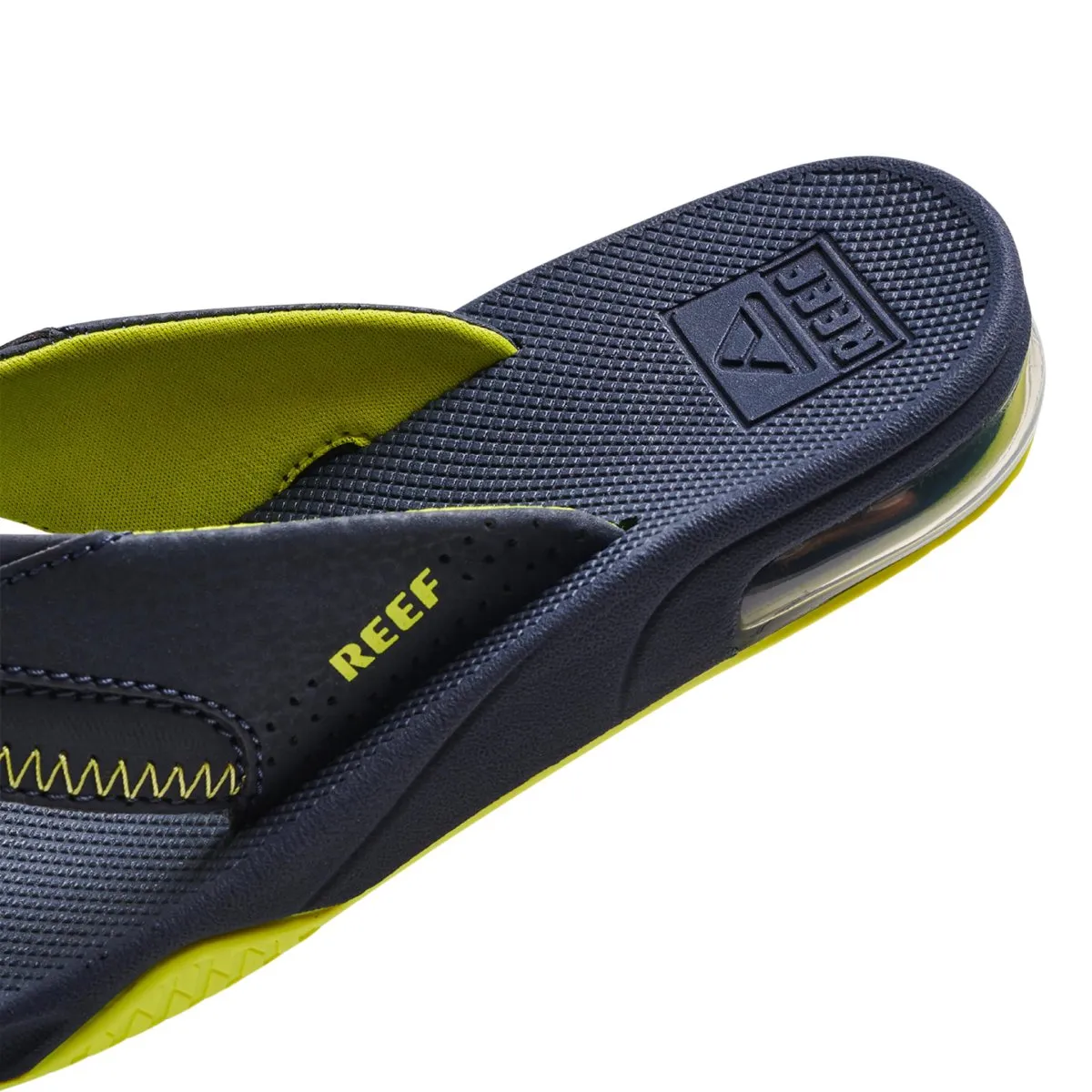 Reef Boyss Fanning Lime/Navy Vibram Shoes Waterproof