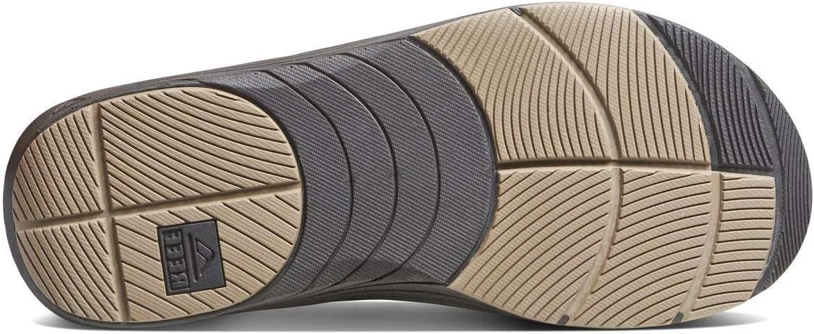 Reef Modern Mens Flip-Flop Thong Sandal  Black Tan, Comfortable & Durable Beach Sandals Kuailu Flip Flops