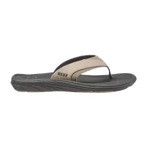 Flip Flops And Beach Reef Modern Mens Flip-Flop Thong Sandal  Black Tan, Comfortable & Durable Beach Sandals