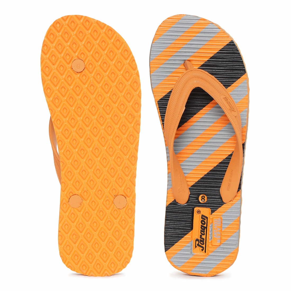 Paragon  HWE1933G Men Stylish Lightweight Flipflops | Casual & Comfortable Daily-wear Slippers for Indoor & Outdoor | For Everyday Use Flip Flops To Buy Near Me