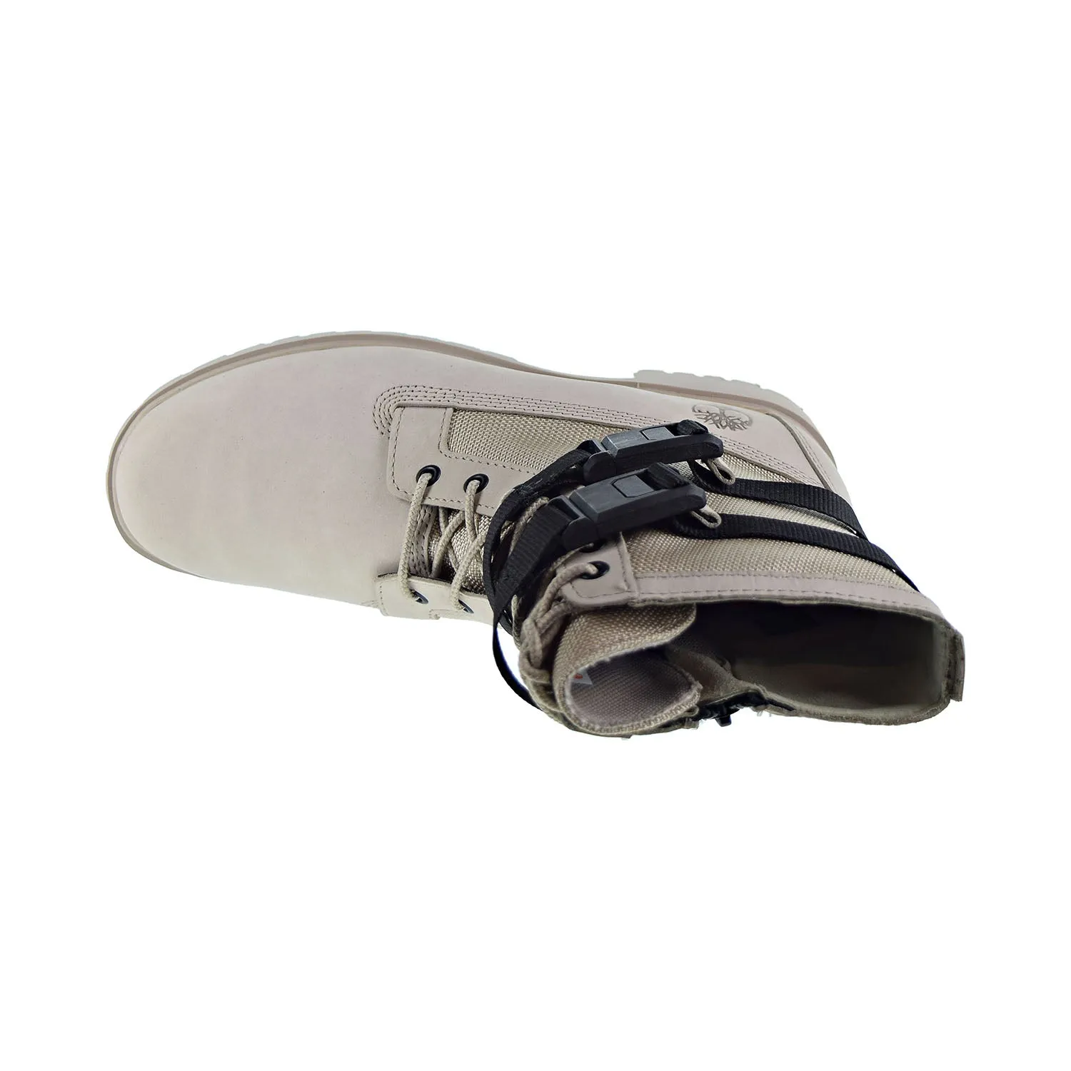 Timberland Jayne Wp Double Buckle Women's Boot Light Taupe Nubuck Waterproof Beach Shoes