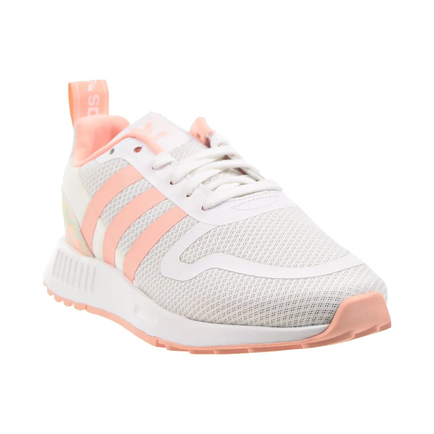 Clouds Running Shoes Adidas Multix Big Kids' Shoes Cloud White-Halo Mint-Haze Coral