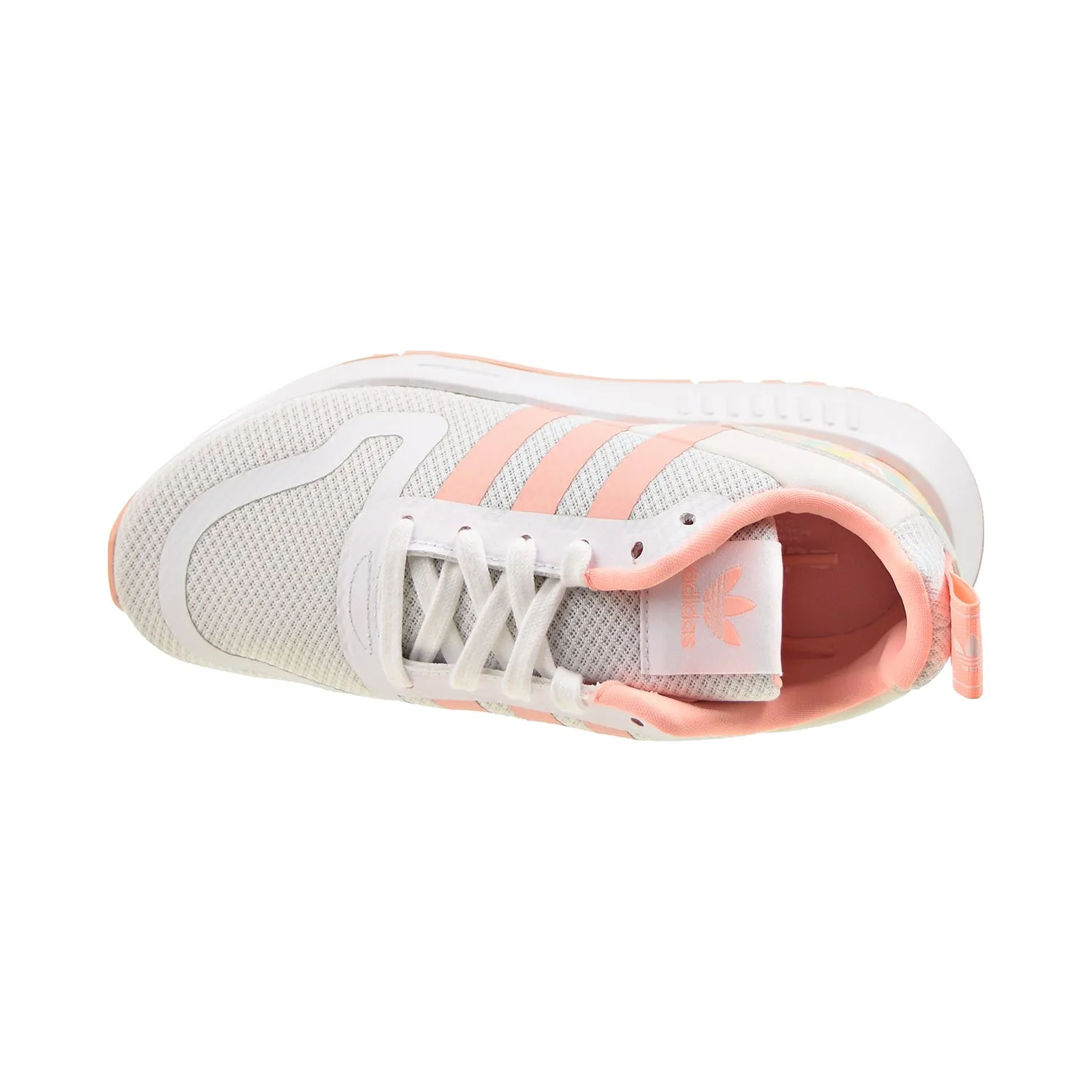 Cushion Neutral Running Shoes Adidas Multix Big Kids' Shoes Cloud White-Halo Mint-Haze Coral