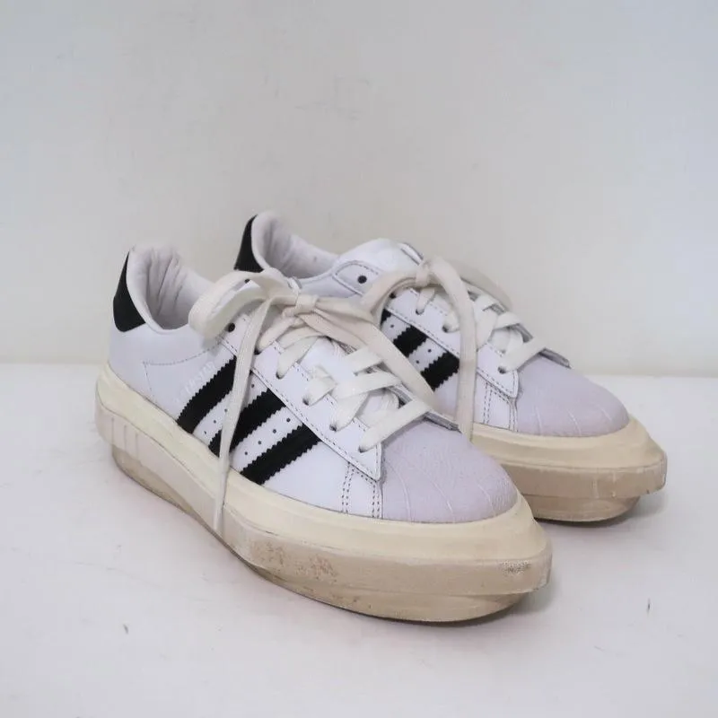 Adidas Alphaboost V1 Shoes Adidas Platform Sneakers White Leather Size 6