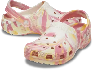 Best Stable Walking Shoes Crocs Kids Classic Clog | Glow Marbles Lily & Multi