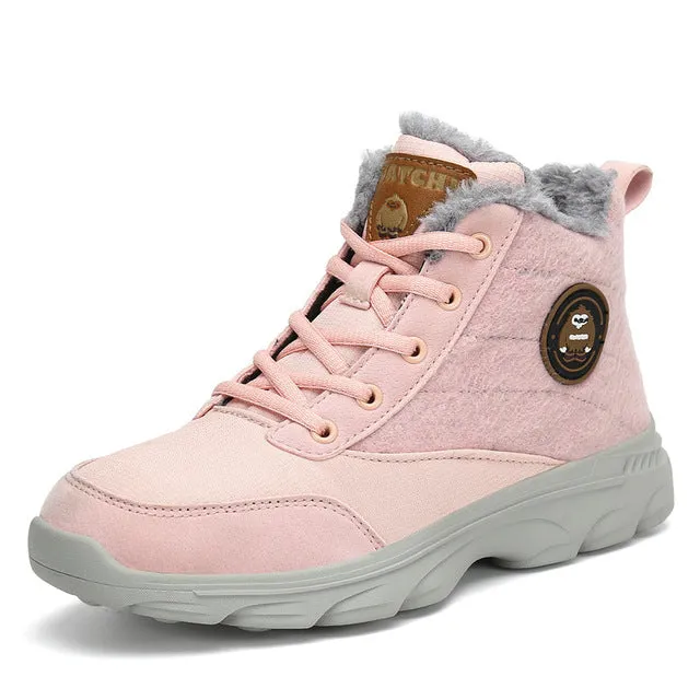 Flat Pedal Bike Shoes Men Winter Boots