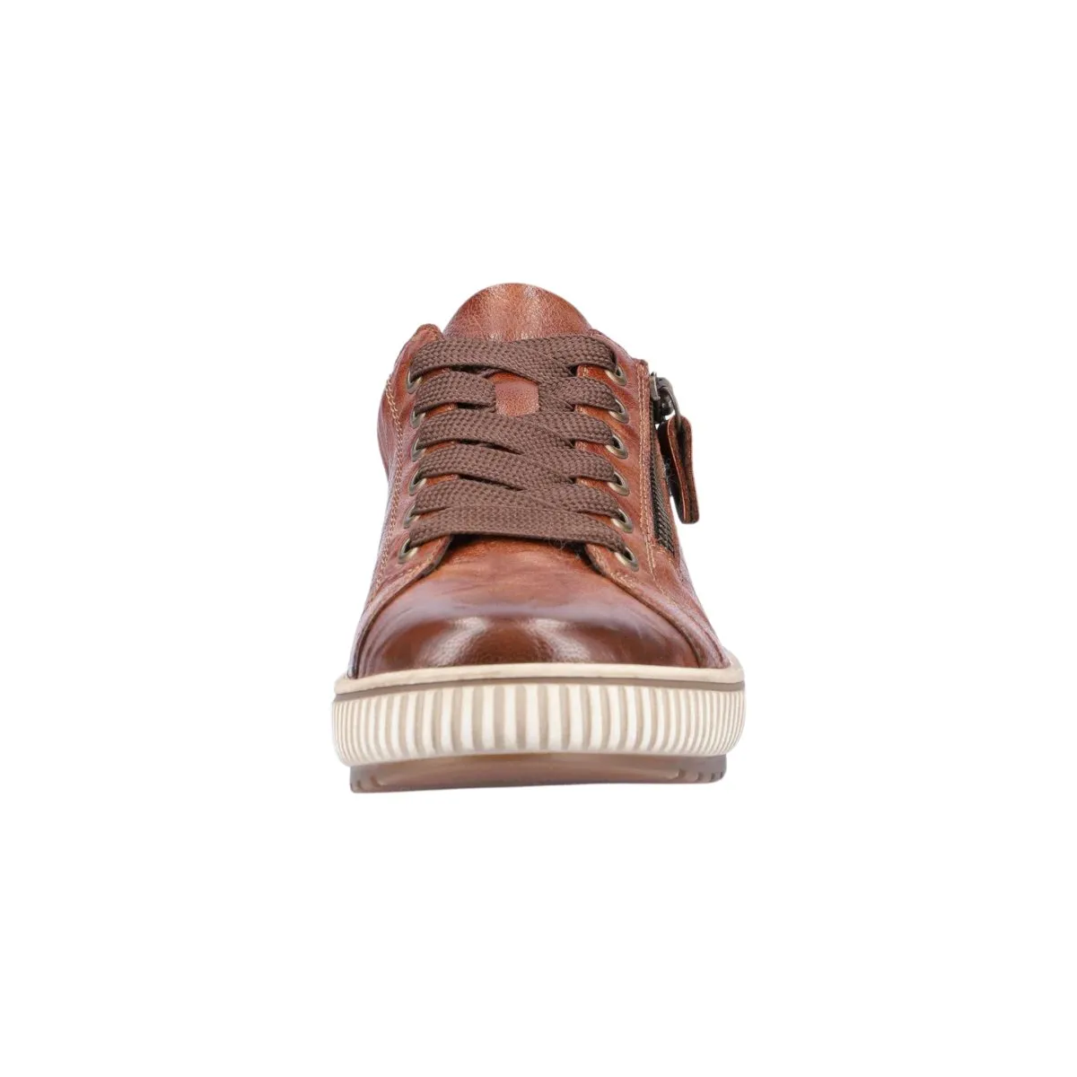 Rieker Women's D0700-22 Maditta Brown Waterproof Barefoot Hiking Shoes Waterproof