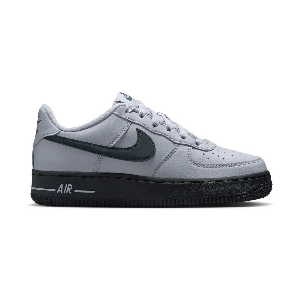 Nike Air Force 1 'Wolf Grey Dark Smoke' Big Kids' Shoes Best Asics Long Distance Running Shoes
