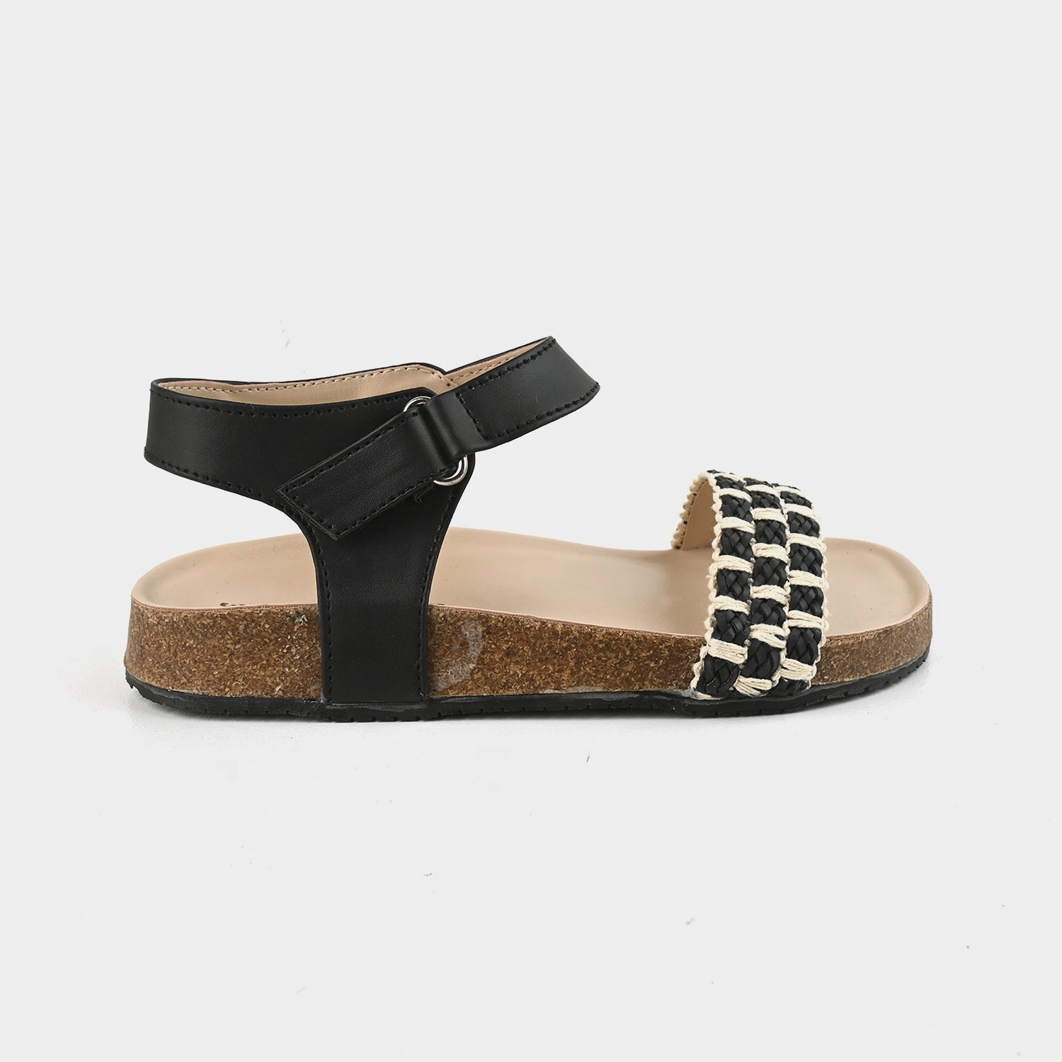 Orthopedic Shoes For Walking Teen Girls Sandal 80-32-BLACK