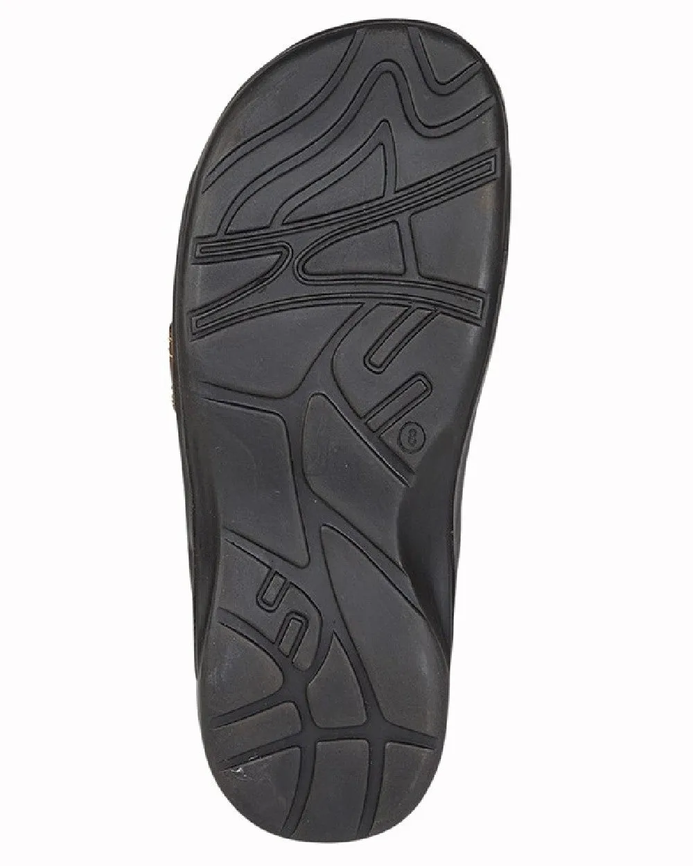 Roamers Mens Triple Touch Fastening Padded Sports Sandal Teenage Sandals