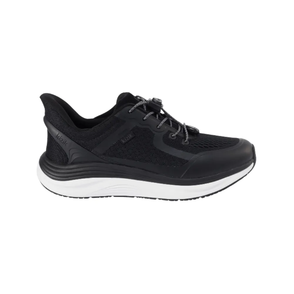 Gore-tex Sneakers Kizik Womens London Lightweight Hands-Free Sneaker  Black