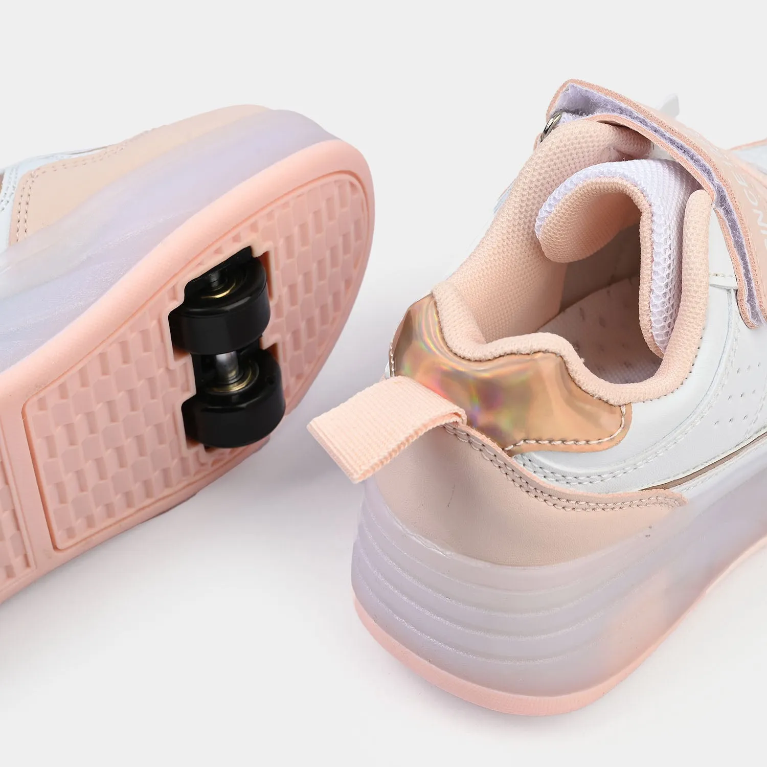 Dickies Skate Shoes Roller Skate Walking Shoes With Four-wheel & Multi Lights