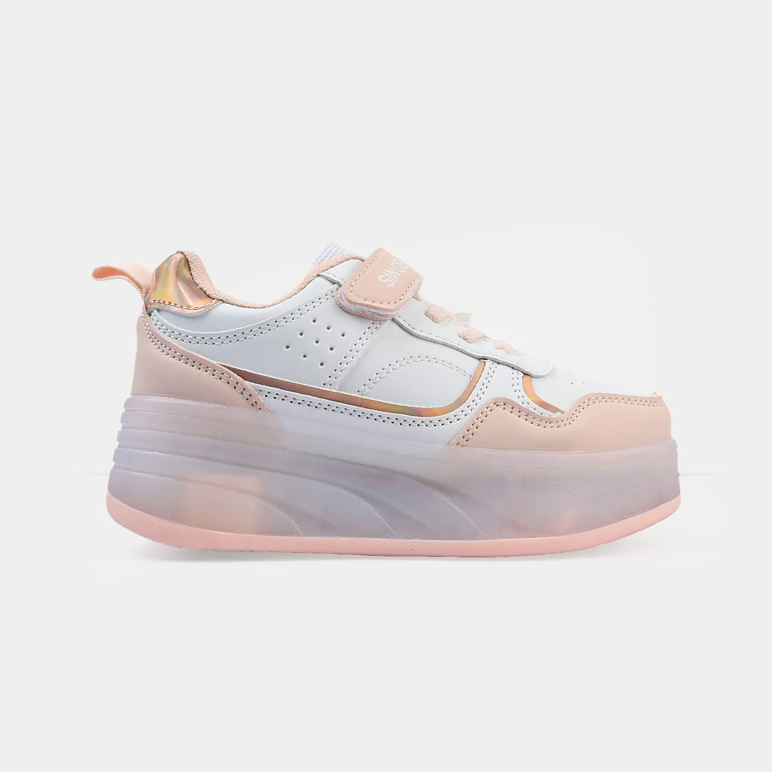 Roller Skate Walking Shoes With Four-wheel & Multi Lights Arbor Skate