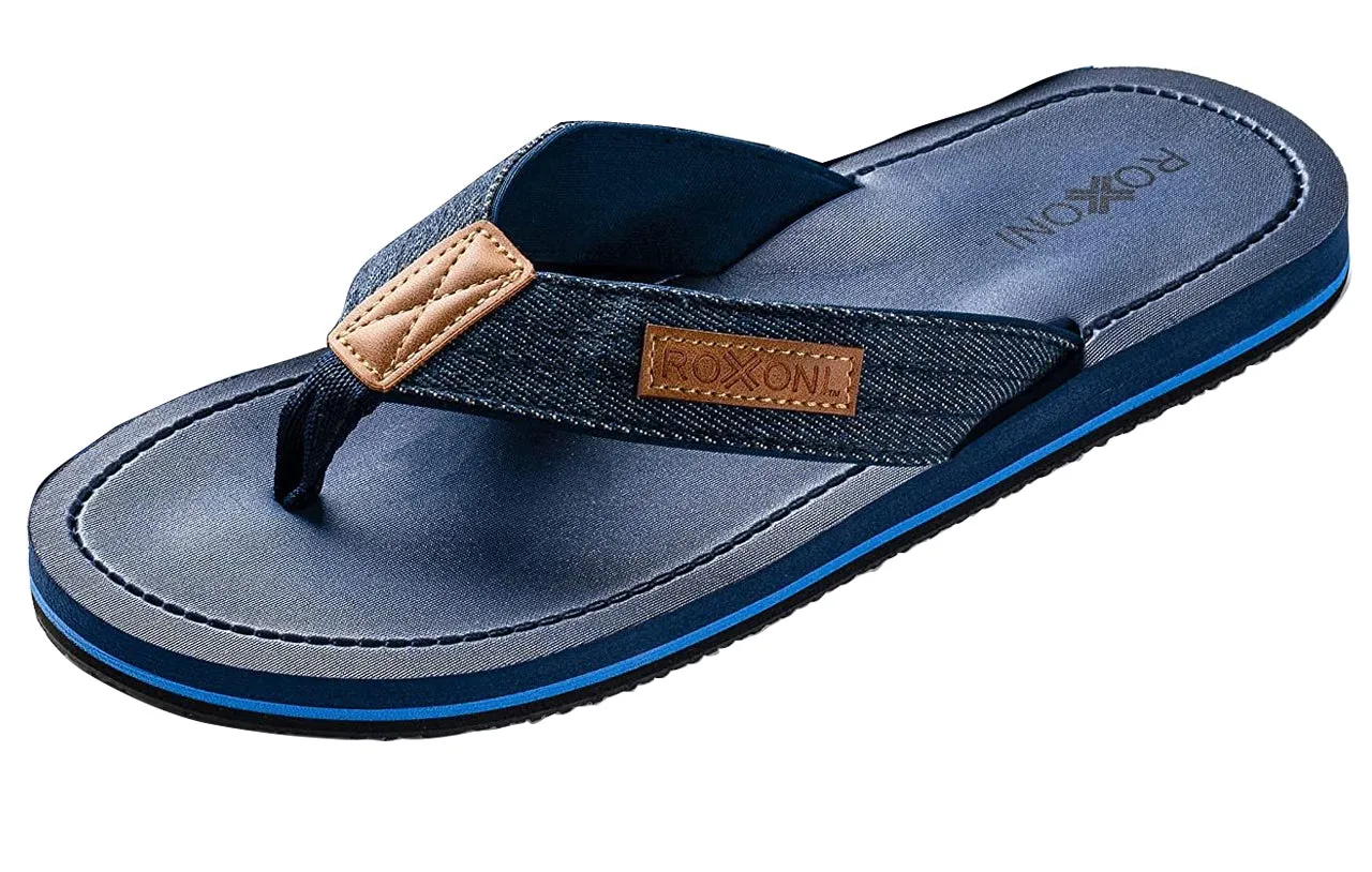 Ron Jon Flip Flops Roxoni Mens Thong Flip Flops Beach/Pool Outdoor Sandals
