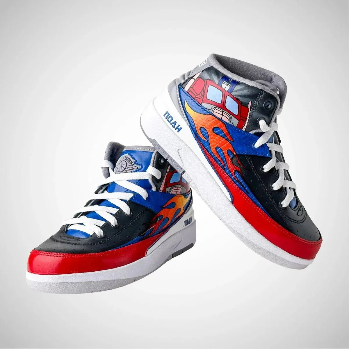 AF1 x Optimus Prime Edition Nike Slip On Sneakers