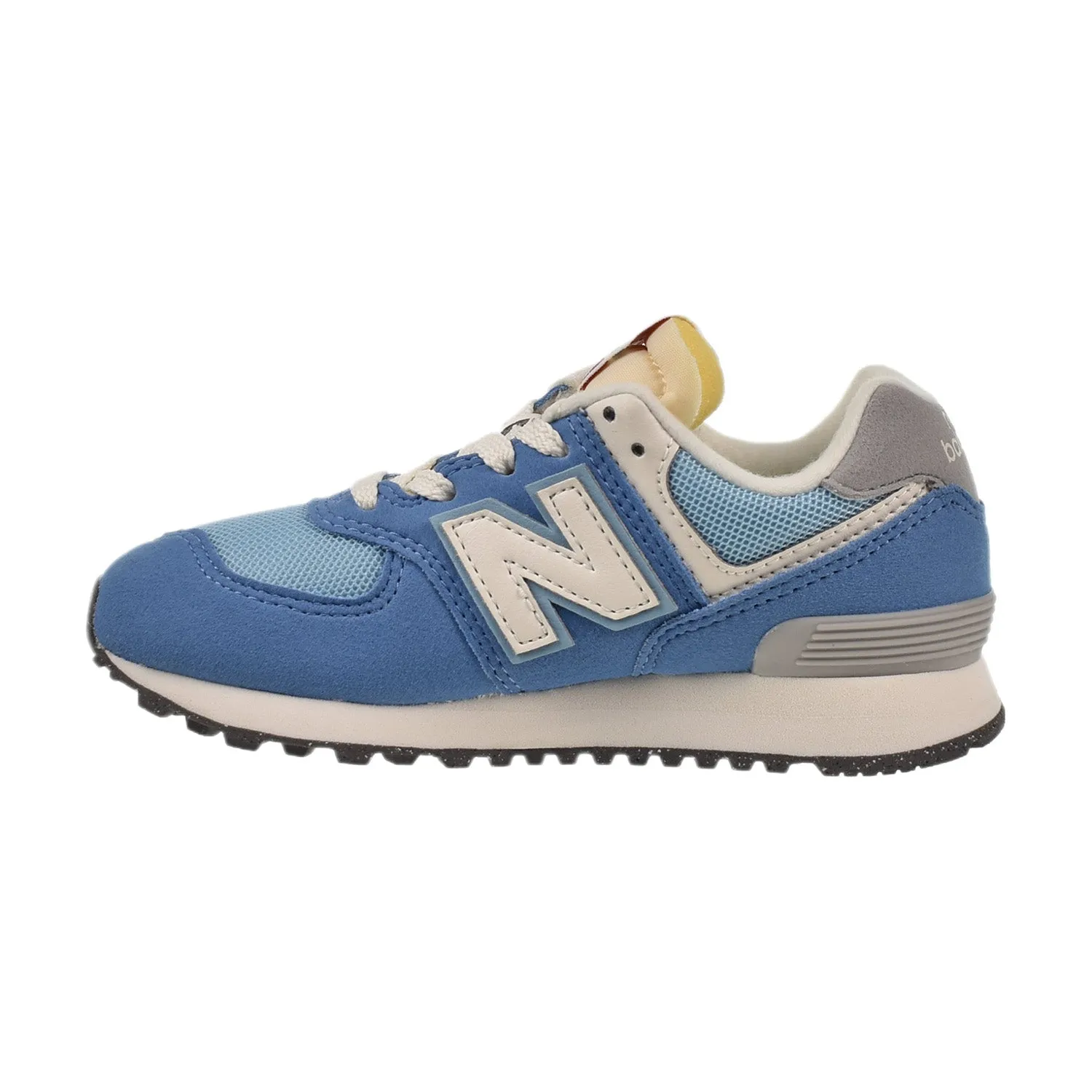 Best Cheapest Running Shoes New Balance 574 Little Kids' Shoes Blue-White