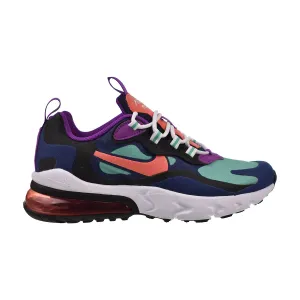 Nike Air Max 270 React (GS) Big Kids' Shoes React Blue Void-Magic Ember Nb Running Shoes
